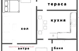 Двустаен апартамент с южно изложение във Владислав Варненчик, Варна
