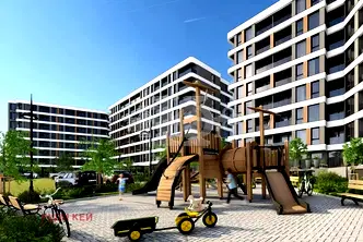 Тристаен апартамент в кв. Владиславово, Варна с тераса