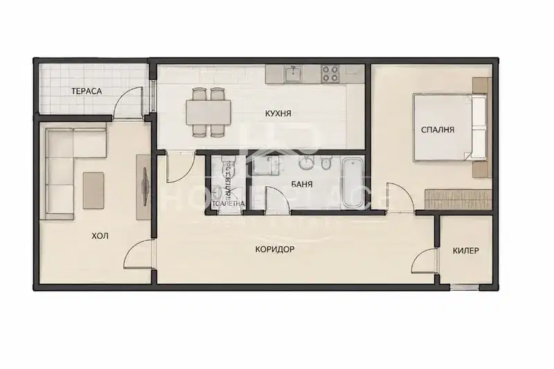 3-bedroom apartment in Varna, Vladislav Varnenchik 1