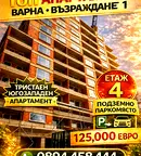 Тристаен апартамент с паркомясто във Възраждане 1, Варна