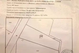 Парцел в Банкя