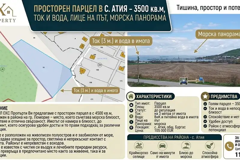 Парцел в Бургас, Черноморец