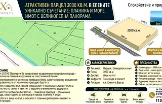Парцел в Бургас, к.к. Елените