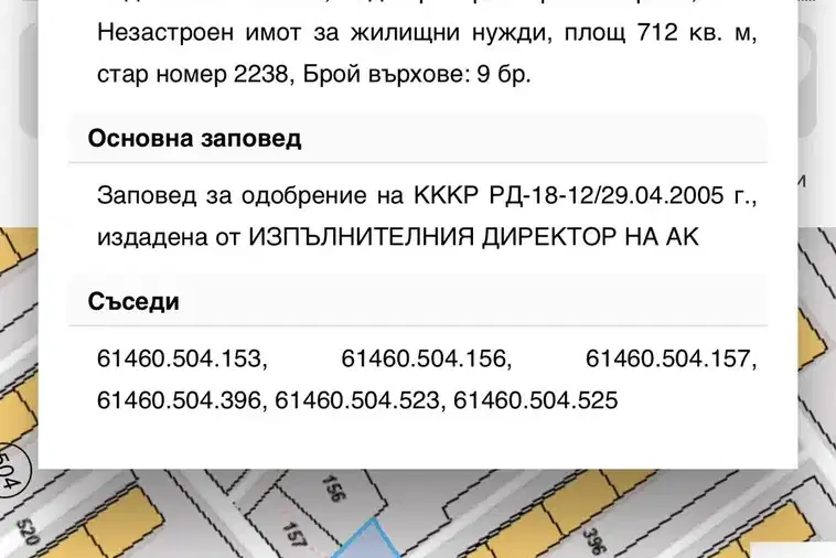 Парцел в Стара Загора, Раднево