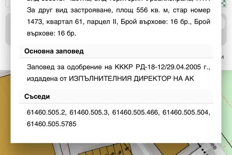 Парцел в Стара Загора, Раднево