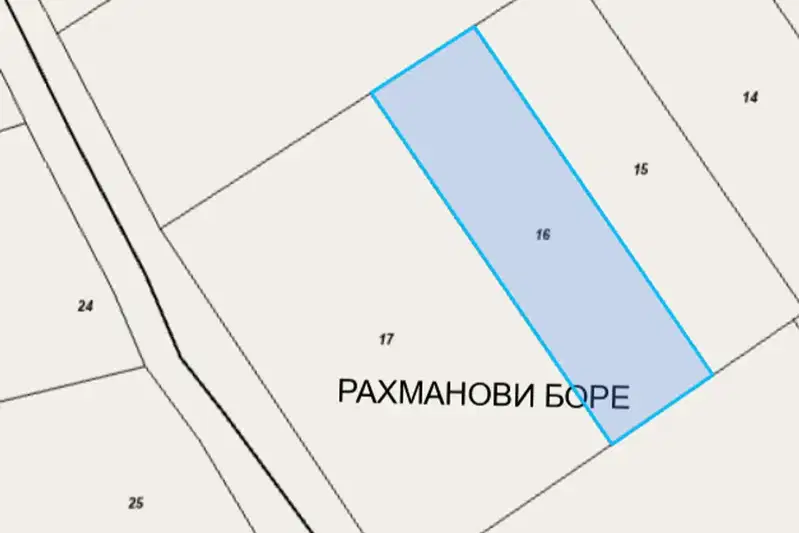 Парцел в Благоевград, с. Бачево