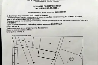 Парцел в с. Бистрица