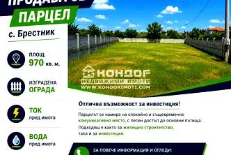 Парцел в Пловдив, с. Брестник