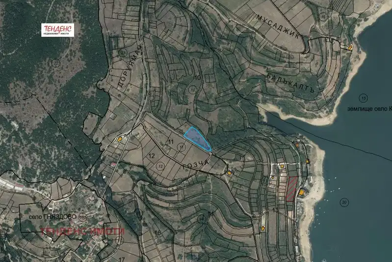 Парцел в Кърджали, с. Гняздово