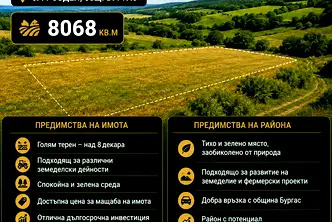 Парцел в Бургас, с. Грозден