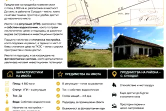 Парцел в Бургас, с. Суходол