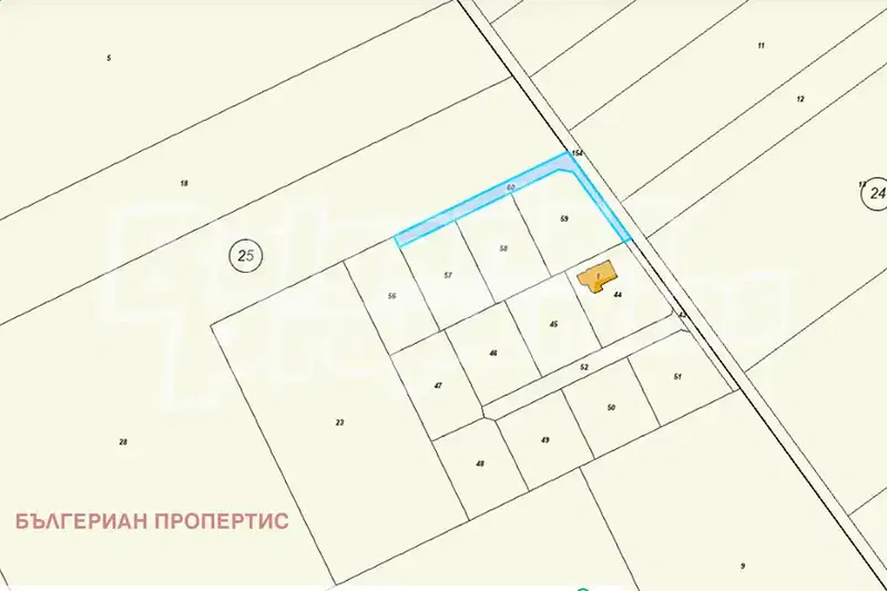 Парцел в Пловдив, с. Войводиново