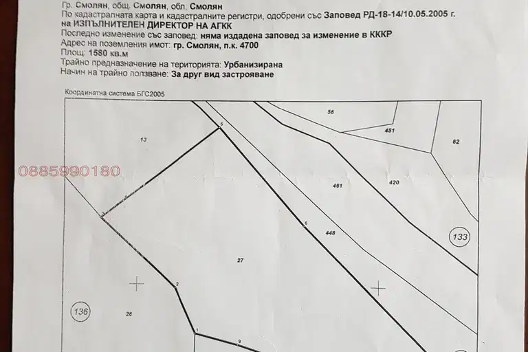Plot in Smolyan, Smolyan