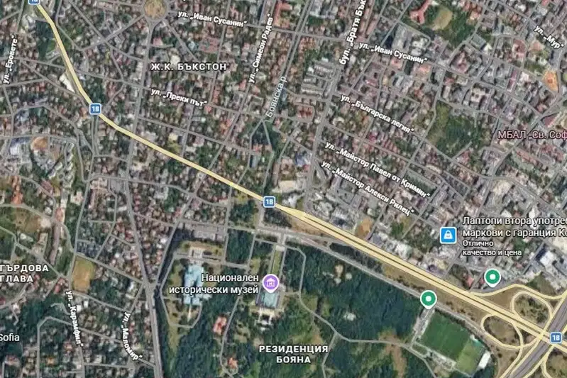 Парцел в София, Бъкстон