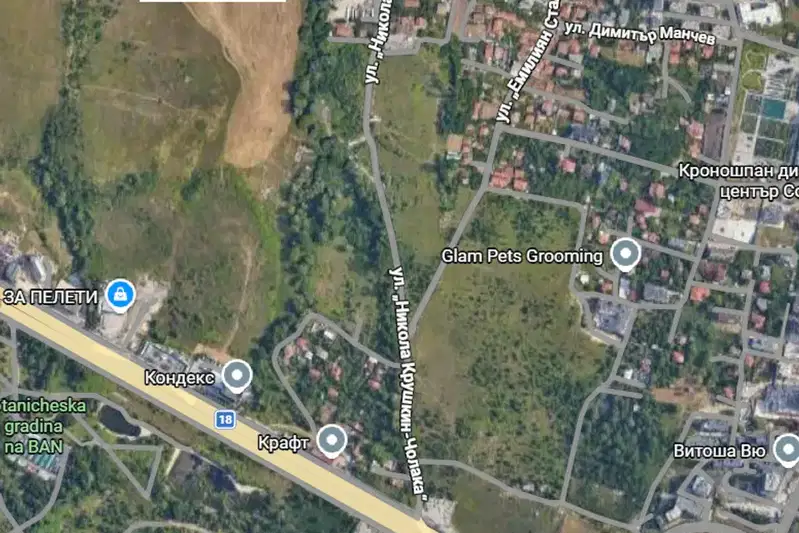 Парцел в София, Кръстова вада