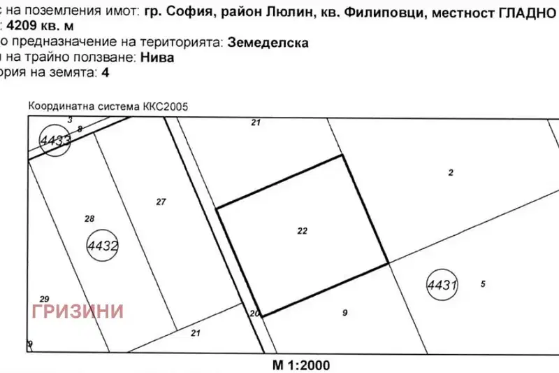 Парцел в София, Република 2
