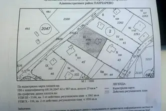 Парцел в София, в.з.Малинова долина