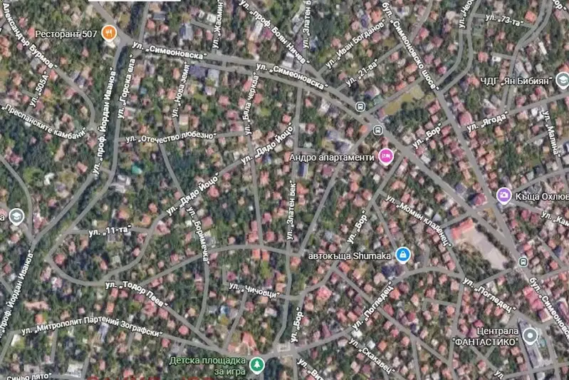 Парцел в София, в.з.Симеоново - Драгалевци