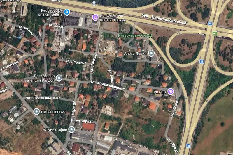 Plot in Sofiya, в.з.Врана - Лозен