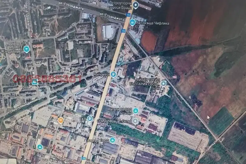 Парцел във Враца, Промишлена зона