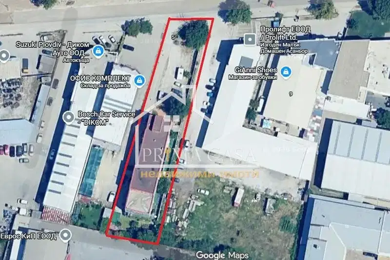 Industrial Building in Plovdiv, Kyuchuk Parij
