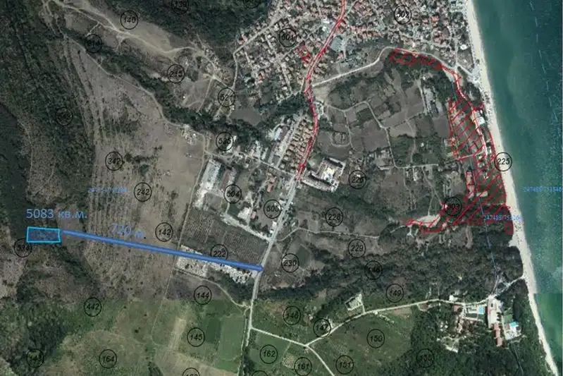 Земеделски имот в Бургас, Обзор