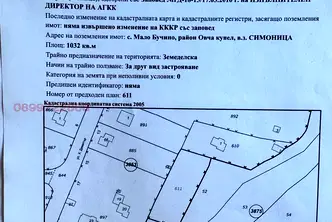 Земеделски имот в София, с. Мало Бучино