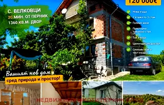 Къща в Перник, с. Велковци