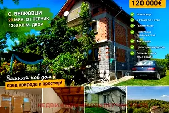 Къща в Перник, с. Велковци