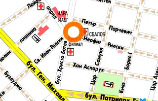 Магазин в София, Център