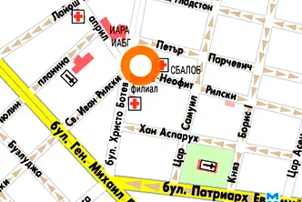 Магазин в София, Център