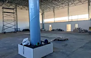 Склад в София, Военна рампа